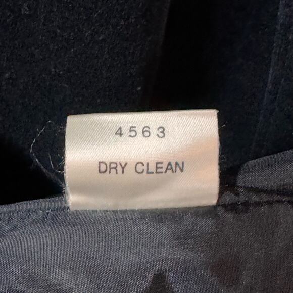 VINTAGE 80s T.R. Bentley Crushed Velvet Blazer Size S Black Party‎ Holiday Goth - Picture 10 of 12